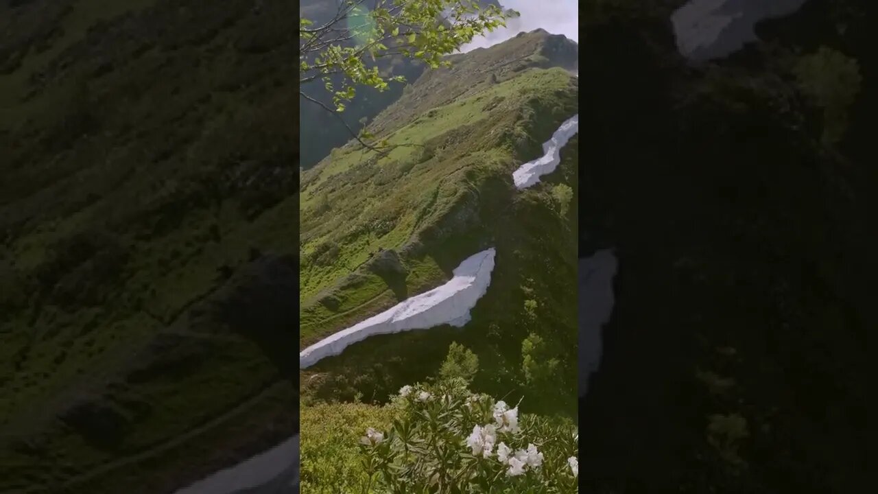 Best Relaxing Sound & Video | Peaceful Mountains | #shorts