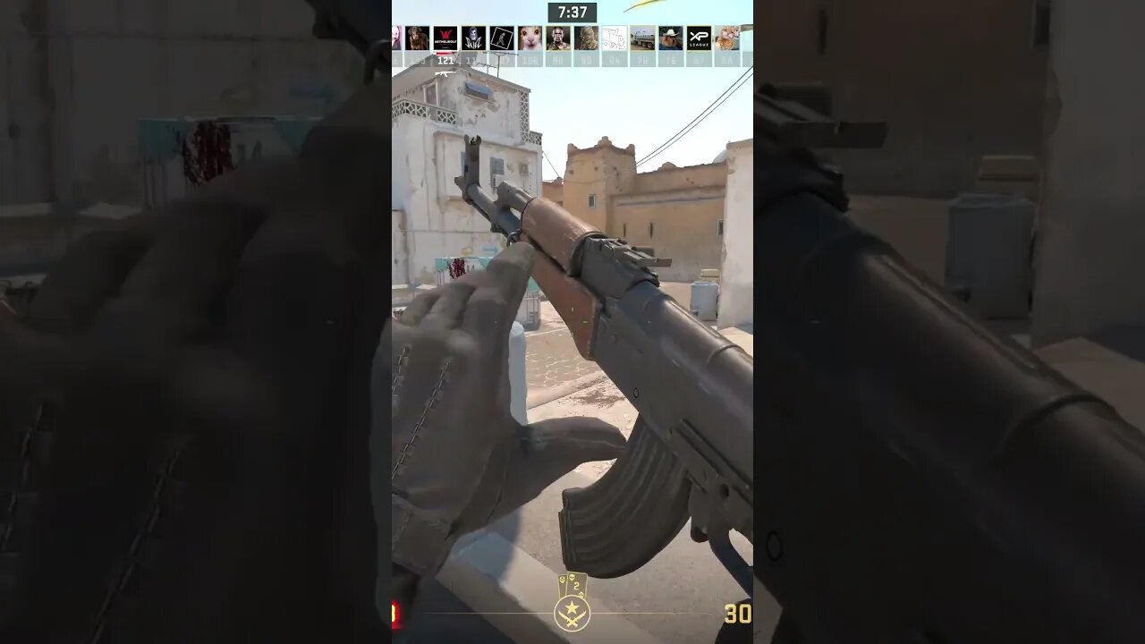 Ripping through some Counter Strike 2 deathmatch..#shorts