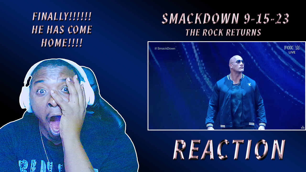 FINALLY...THE GREAT ONE COMES HOME!!!! | The Rock Returns to Smackdown 9-15-23 (REACTION)