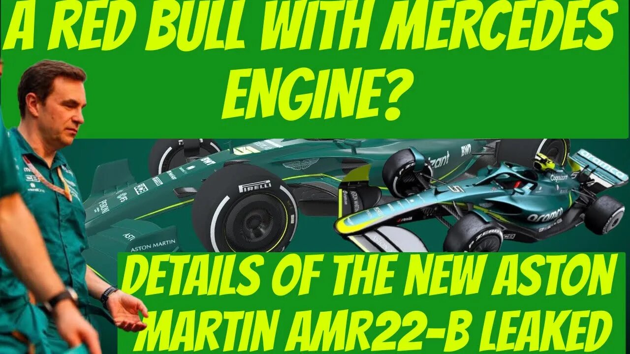 Details of the new Aston Martin AMR22-B leaked