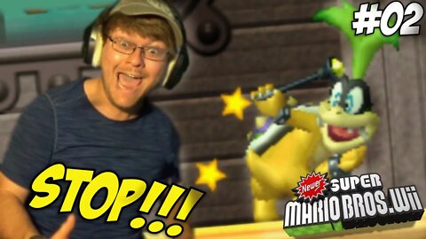 THIS DUDE REALLY MOONED ME... || Newer Super Mario Bros. Wii (Part 2)
