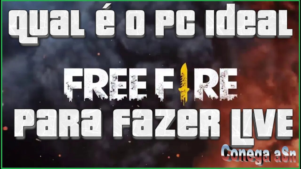 Quanto custa e qual é o pc ideal para fazer live de free fire hoje em dia!