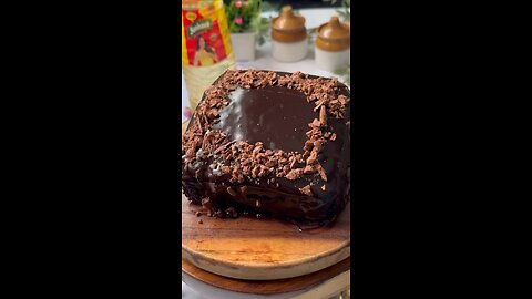 eggless chocolate cake