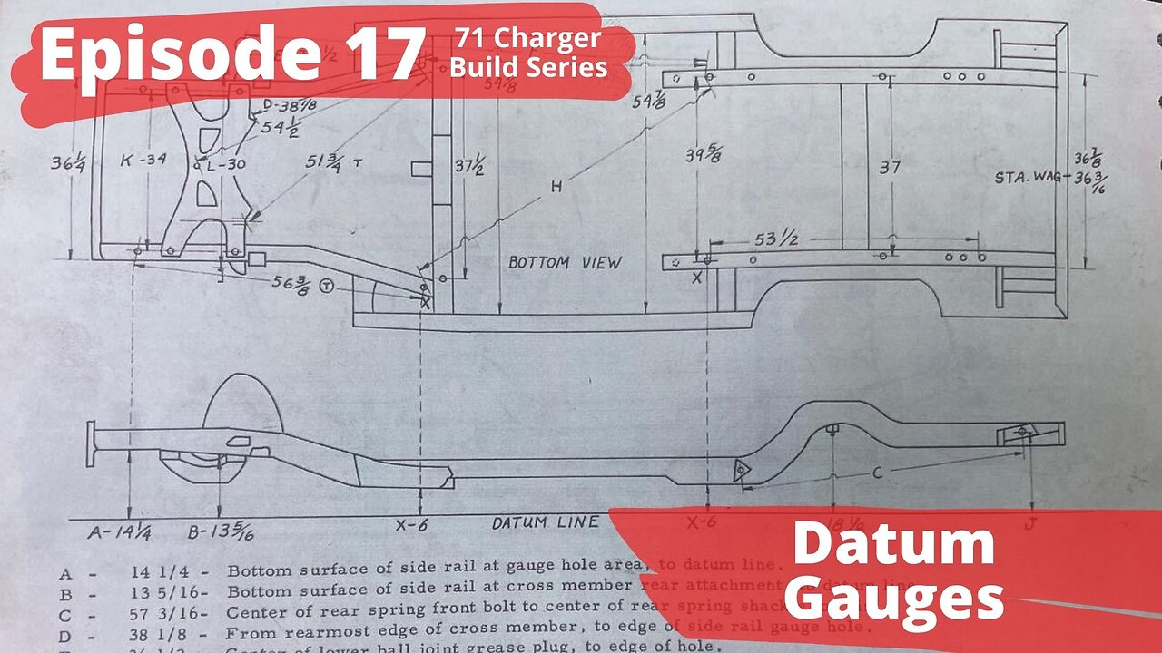 1971 Dodge Charger Build - Episode 17 Datum Gauges