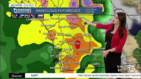 ABC 10News Pinpoint Weather with Meteorologist Megan Parry