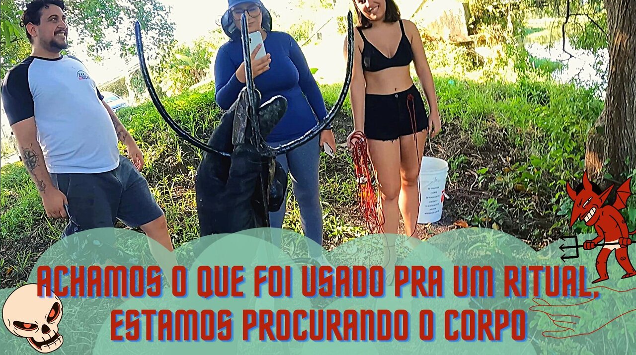 ACHADO DE 2 OBJETOS SINISTROS FORA MUITOS OUTROS ACHADOS INTERESSANTES.