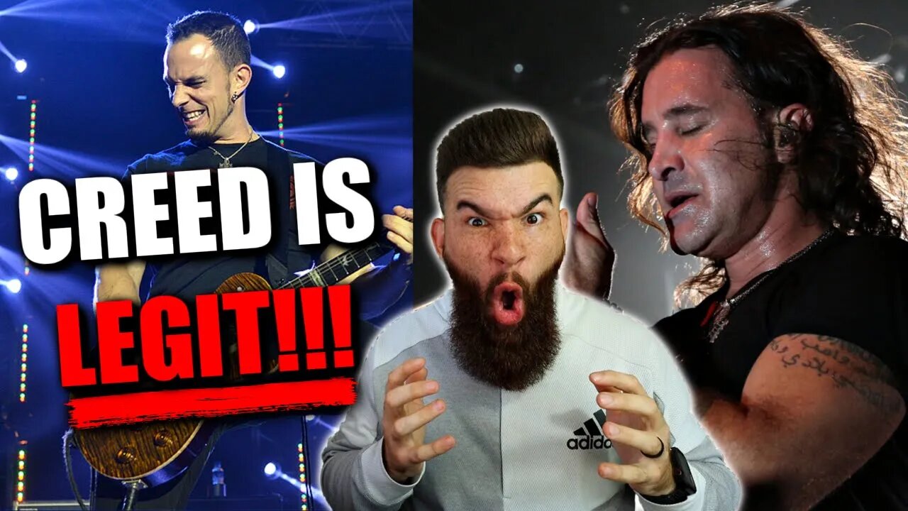 CREED - "HIGHER" (REACTION!!!)