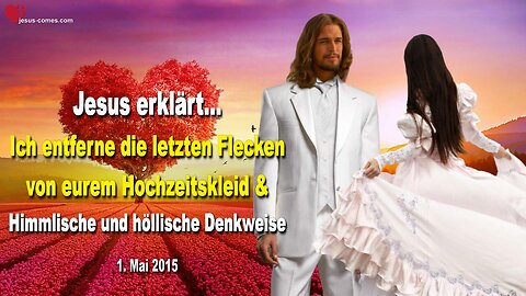 Himmlische und höllische Denkweise ❤️ Ich entferne die letzten Flecken von eurem Hochzeitskleid