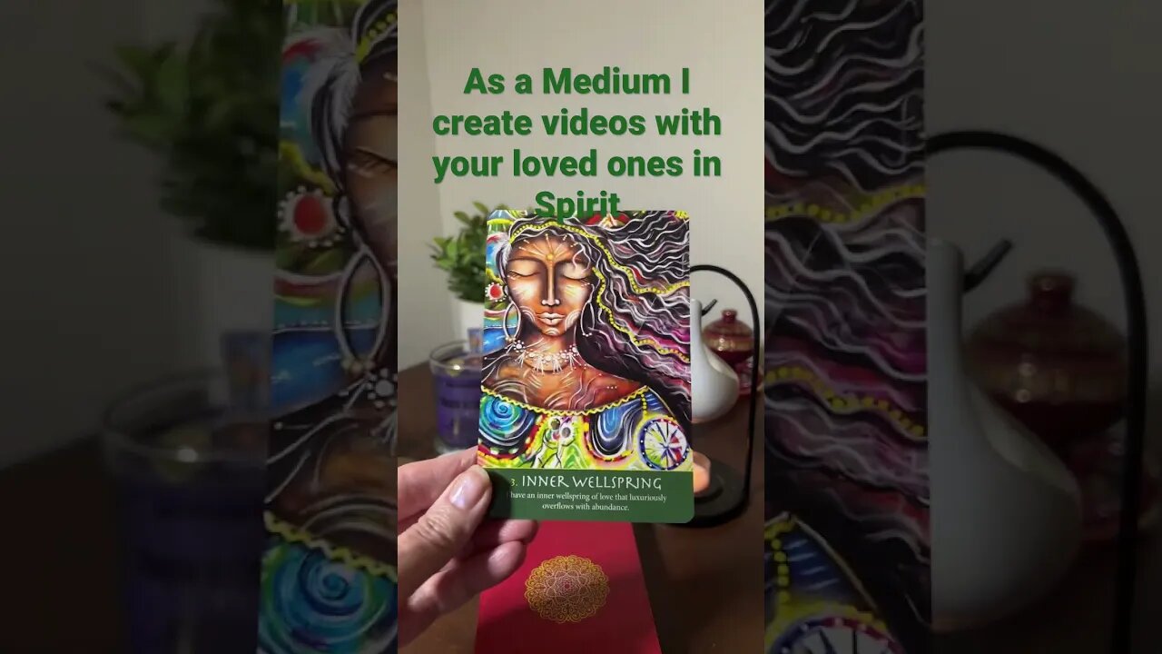 Soulful Woman ￼Oracle See my videos with your passed loved ones. #medium #spirit #family ￼