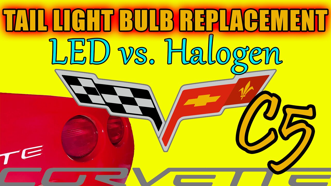 C5 Corvette Taillight Bulb Replacement 1997-2001