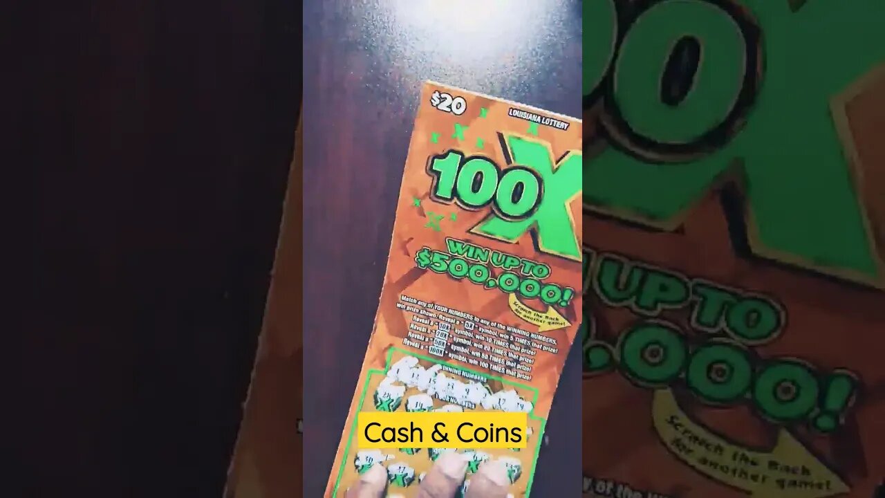 Cash & Coins | Buy-U Scratchers | Louisiana Lottery