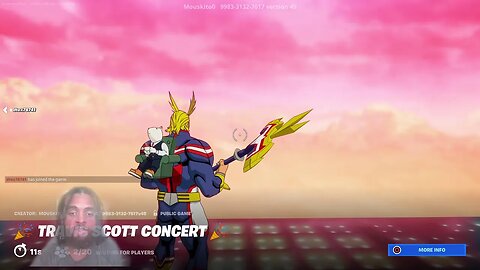 Fortnite with Rock Mercury