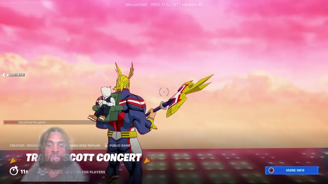 Fortnite with Rock Mercury