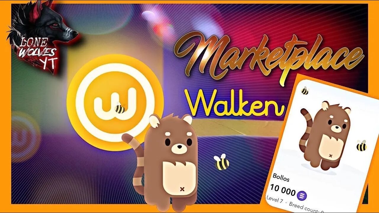 WALKEN.IO 🐼 ! MARKETPLACE 💰! LVL 2 INFOS LVL 3 !- MOVE 2 EARN ⚡️FR !