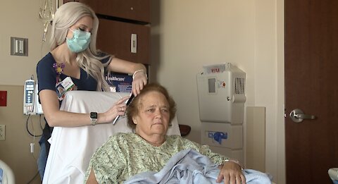 Las Vegas nurse braids patients hair on days off