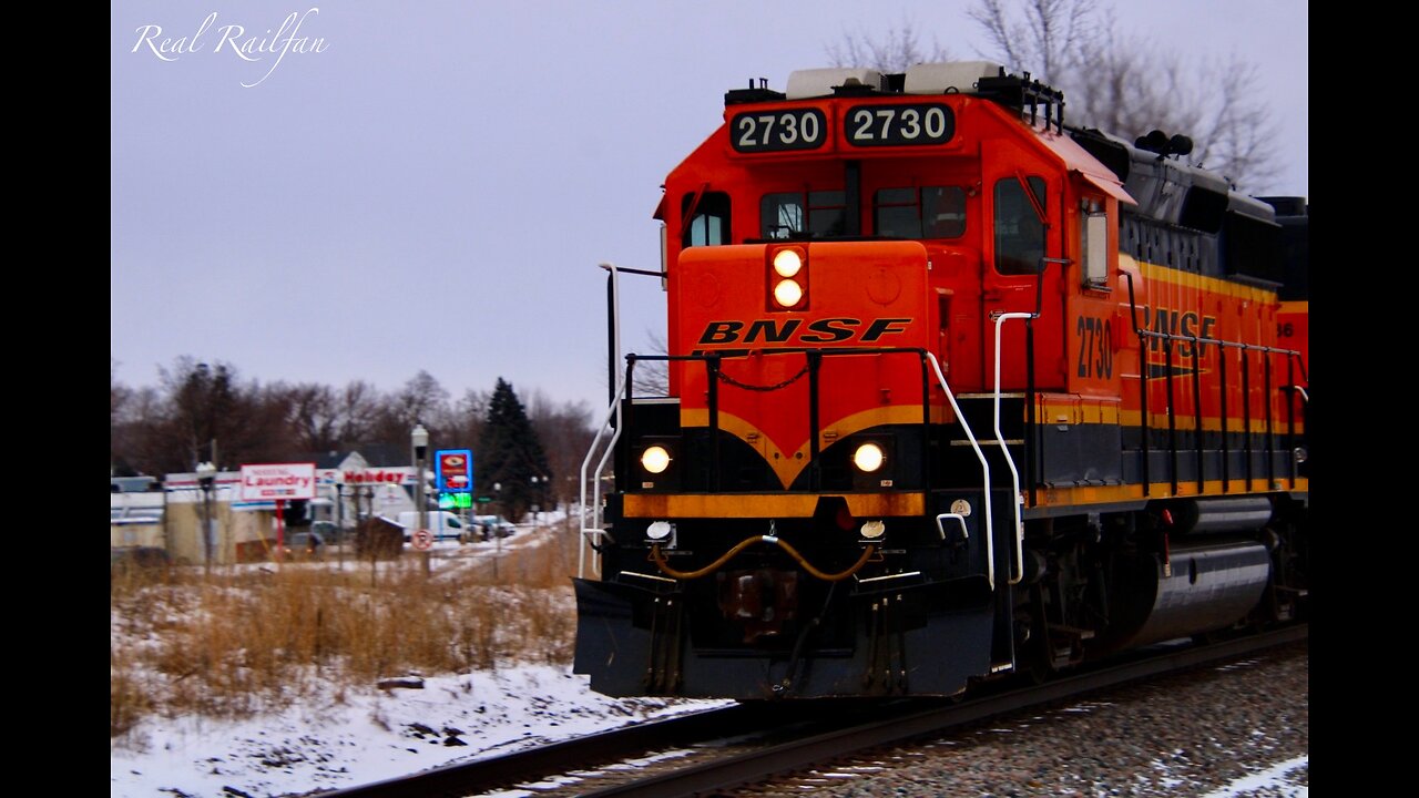 Freezing Temperatures, Union Pacific and BNSF Local - Hinckley Sub