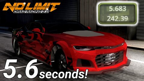 5.6 Camaro ZL1 Tune! | No Limit Drag Racing 2.0