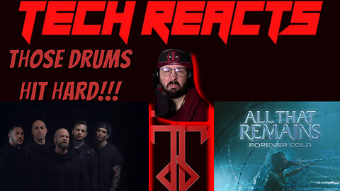 All That Remains Forever Cold Reaction | Tech Reacts #allthatremains