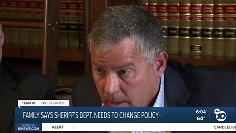 Attorney: San Diego County Sheriff’s Department needs to change policy