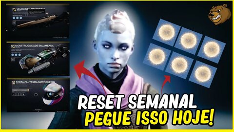 DESTINY 2 │RESET SEMANAL NOVIDADES ANTES DA BRUXA RAINHA 15/02/2022