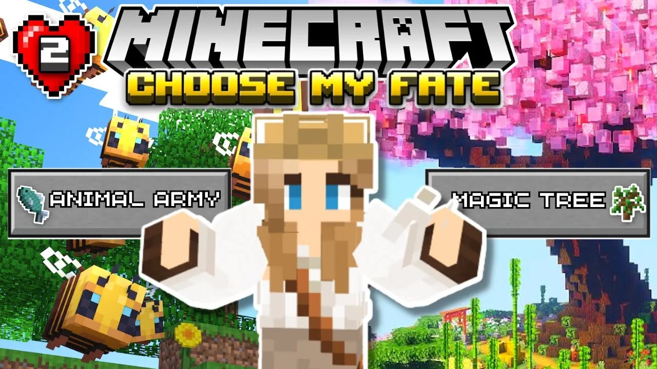 YOU choose my FATE! -- Minecraft 1.20.2 Survival Let's Play [Episode 2]