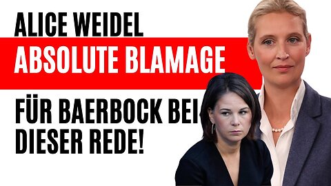 Alice Weidel🔥Lässt Annalena Baerbock völlig auflaufen!😄🙈🐑🐑🐑 COV ID1984