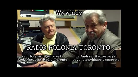 SEANSE I TECHNIK ODDZIAŁYWANIA NA INNYCH LUDZI -HIPNOZA I HIPNOTERAPIA,RADIO POLONIA/2015 © TV IMAGO