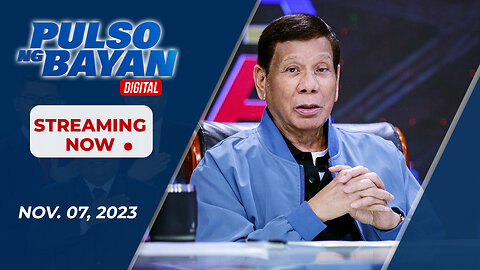 LIVE | Pulso ng Bayan kasama sina Admar Vilando at Jade Calabroso | Nobyembre 7, 2023