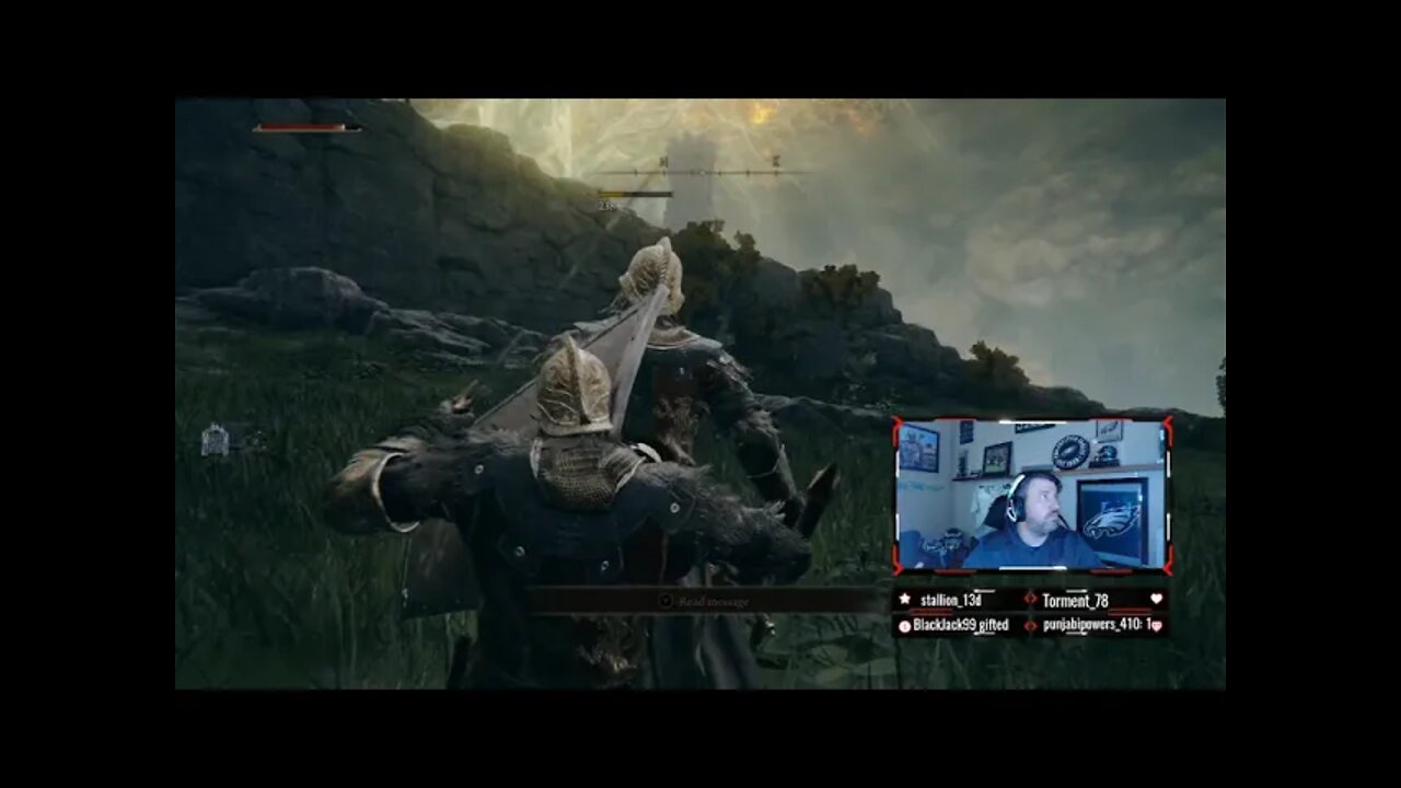 Elden ring 1st time streaming this game