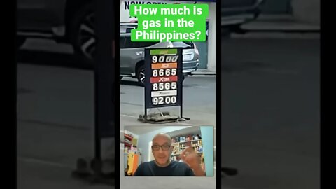 How much is gas ⛽️ in the #philippines #gasstation