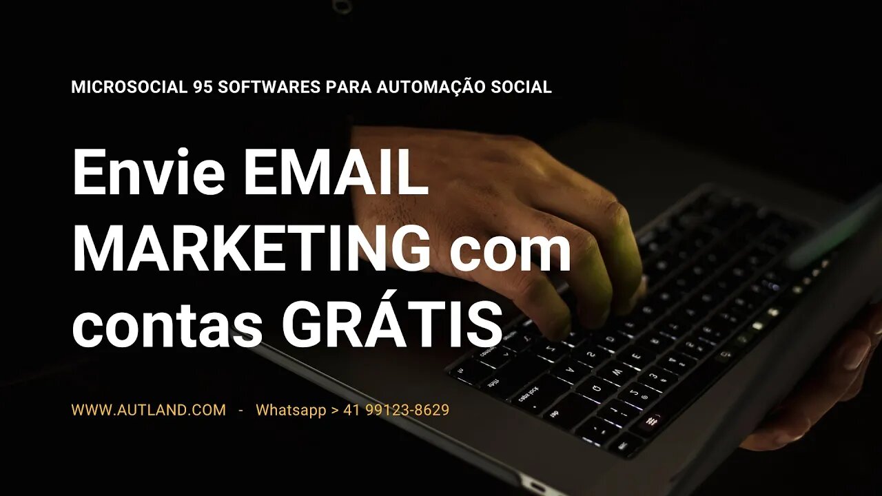 Programa para Email, Marketing, Como fazer Mala Direta, Envio Ilimitado de Emails GRÁTIS