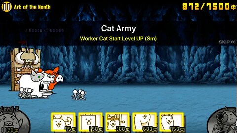 The Battle Cats - Castle of Fish - Ark of the Month