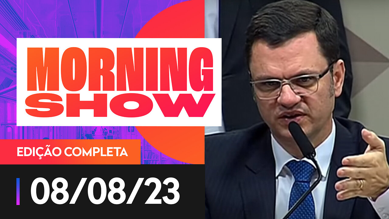 ANDERSON TORRES NA CPMI DO 8 DE JANEIRO - MORNING SHOW - 08/08/2023