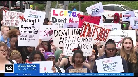 Students nationwide hold walkouts to demand stricter gun laws