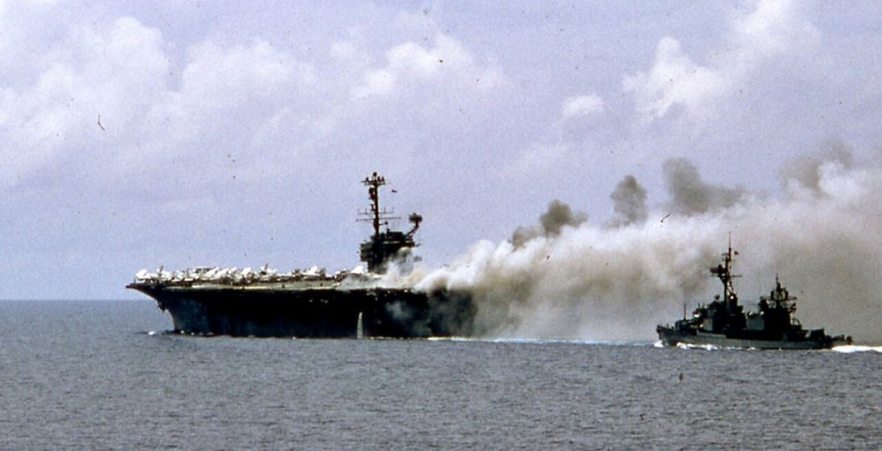 MULTIPLE REPORTS: 2 US CARRIERS HAVE BEEN DAMAGED IN RED SEA! LACK OF BOMBS NEEDED TO RESPOND!