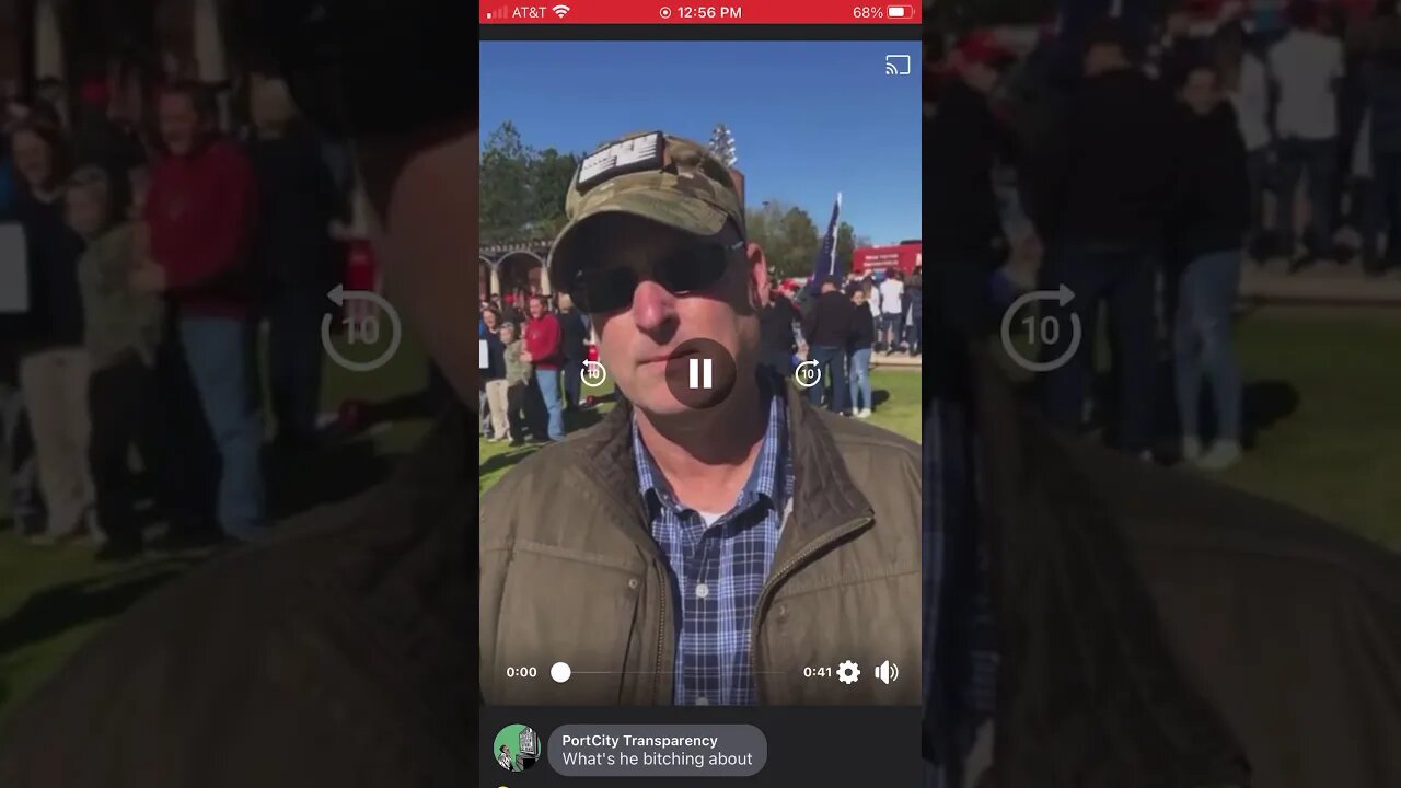 Woodlands Texas Trump rally / guy working security didn’t like me having an open carried handgun