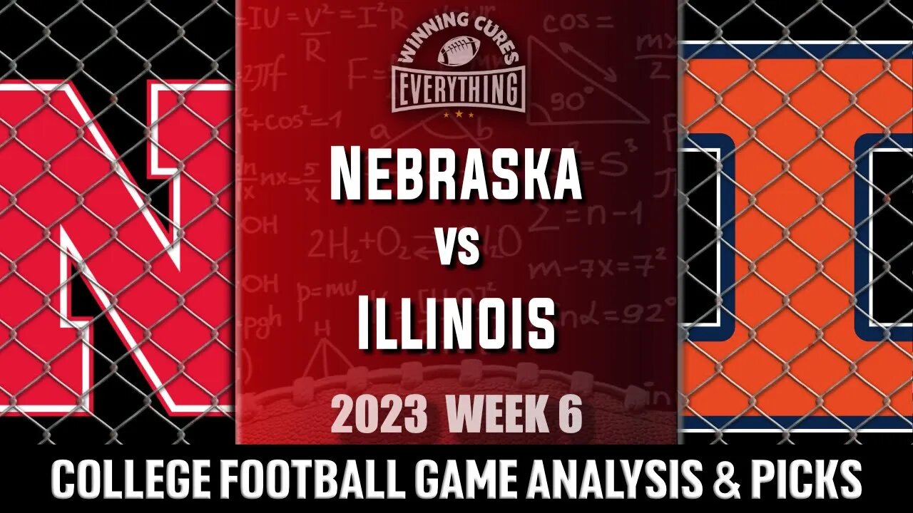 Nebraska vs Illinois Picks & Prediction Against the Spread 2023 College Football Analysis