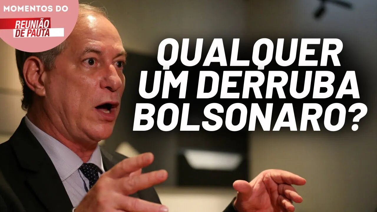 Ciro Gomes afirma que teria derrotado Bolsonaro em 2018 | Momentos do Reunião de Pauta