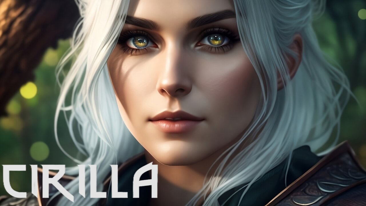 CIRILLA AI ART / The Witcher 3 (AI Art | AI Image | Stable Diffusion Art | AI Girl | 4K)