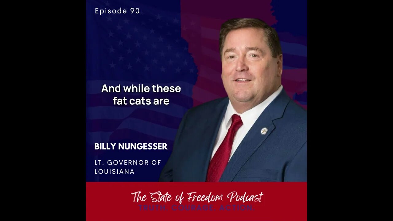Shorts: Lt. Gov Billy Nungesser w/ the truth about coastal restoration in Louisiana