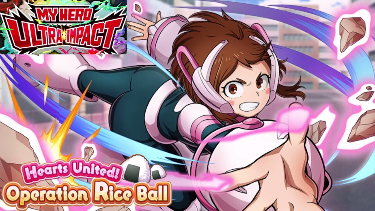 My Hero Ultra Impact(Global): Hearts United! Operation Rice Ball Story Event