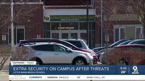 Extra security at Middle school after anonymous threat found