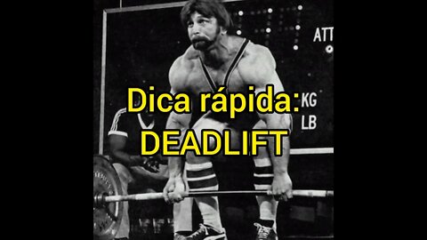 Dica rápida de Deadlift. USE TEU QUADRICEPS MELHOR #Shorts