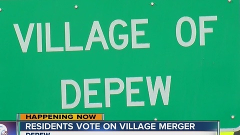 Polls open for vote on whether or not to dissolve the Village of Depew