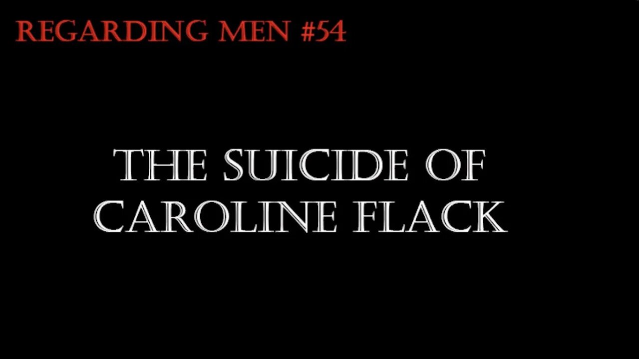 The Suicide of Caroline Flack