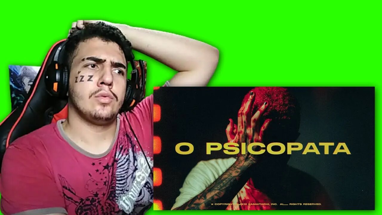 REAGINDO K a m a i t a c h i - O Psicopata [Visualizer] REACT