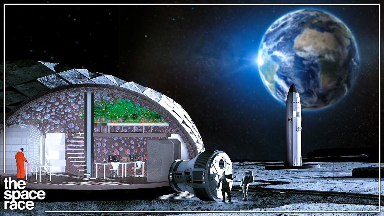 How NASA Plans To Build The First Moon Base!