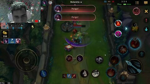JOGATINA DE LOLZINHO DE LEVE WILD RIFT S2 BORA SUBIR RANK