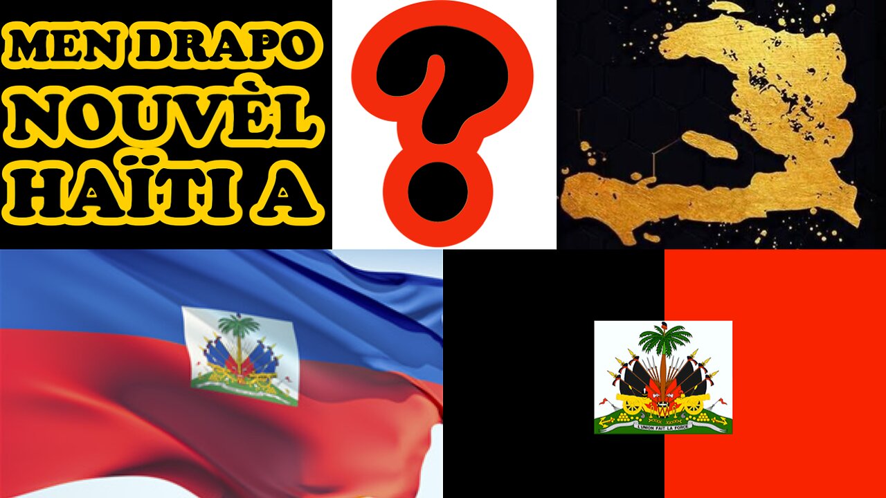 Men nouvo drapo Haïti wayòm