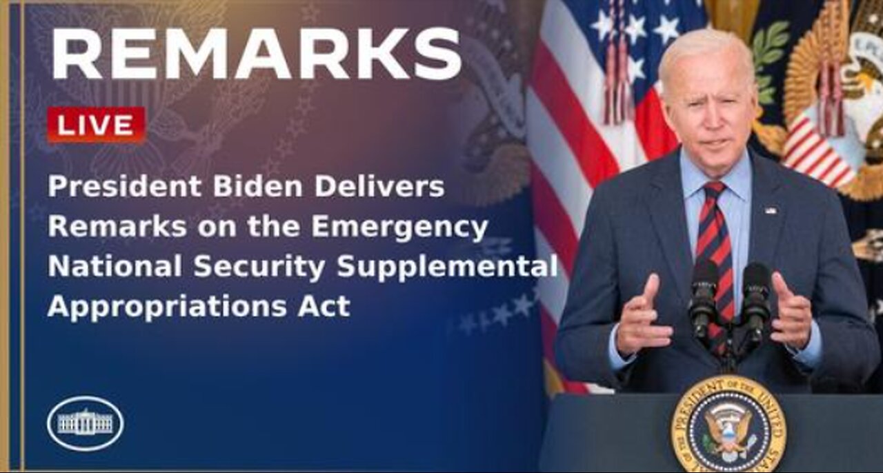 President Biden Delivers Remarks on the Emergency National Security Supplemental Appropriations Act